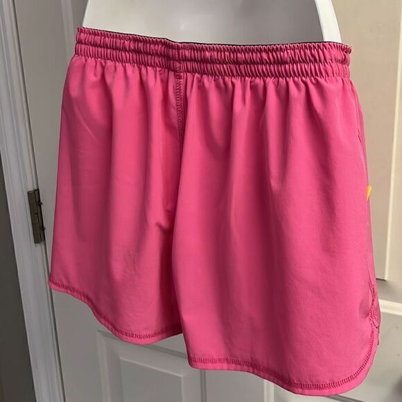 Nike Women’s DriFit Pink “Live Strong”Athletic Shorts w/ Built-in Shorts- M - Picture 8 of 15